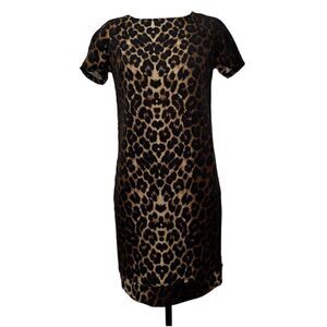 Bar III Leopard Ombre Bodycon Shift Dress